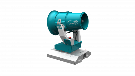 Tera 400V - Tun anti-praf cu suport pentru furci Tera 90-DEHACO