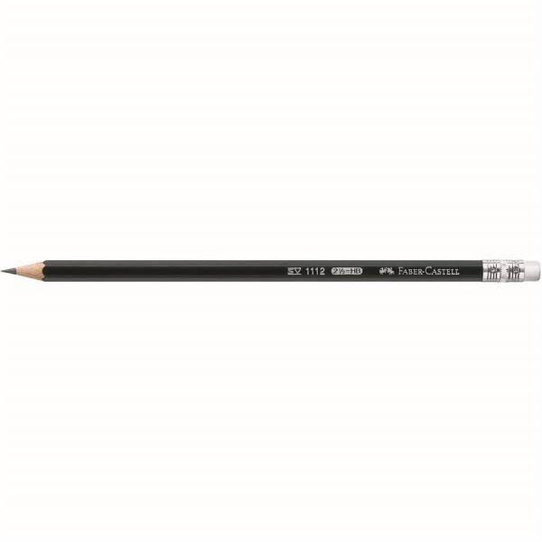 Creion Grafit Cu Guma 1112 HB Faber-Castell [2]
