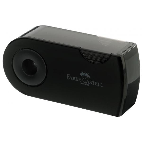 Ascutitoare Plastic Dubla Sleeve negru Faber-Castell [2]