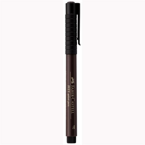 Pitt Artist Pen 4 buc Sepia, etui plastic Faber-Castell [3]
