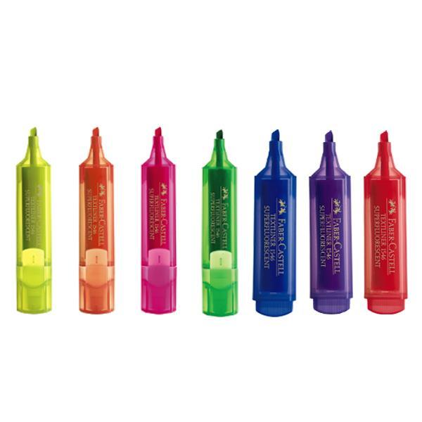Textmarker Superfluorescent 1546 Faber-Castell (in 7 variante de culoare) [4]