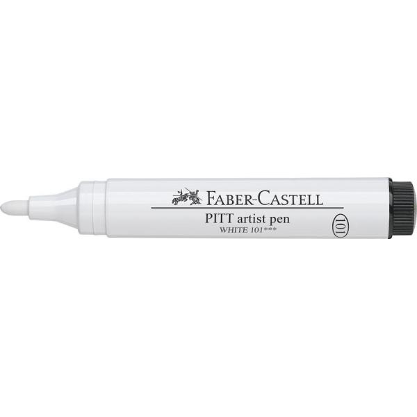 Pitt Artist Pen 2.5 Alb Faber-Castell [4]