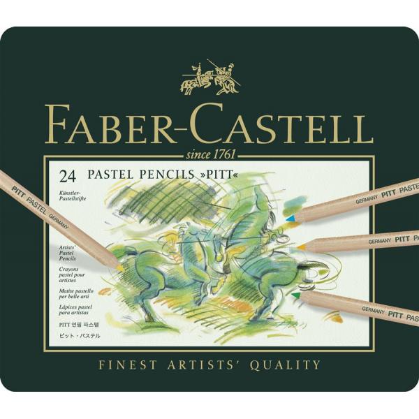 Creioane Pastel Pitt 24 Culori Faber-Castell [2]