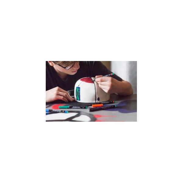 Set 8 culori Marker Permanent M Multimark Faber-Castell [7]