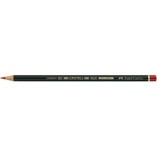 Creion Permanent Castell Document 9609, Faber-Castell (2 variante de culori) [2]