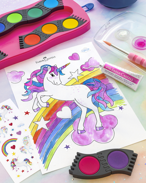 Glitter Rainbow 2X12 ml Faber-Castell [4]