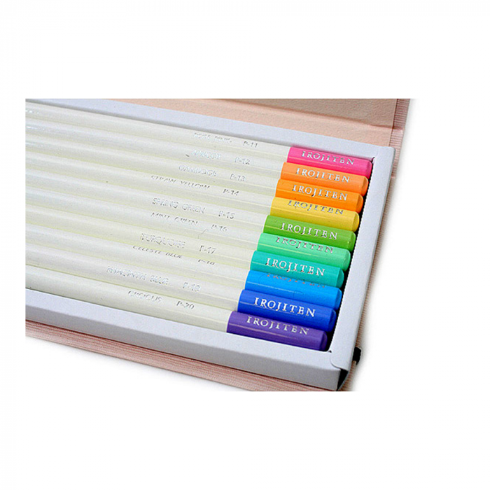 Creioane Colorate Irojiten Woodlands 30 Culori Volum 4, 5, 6, Tombow [11]
