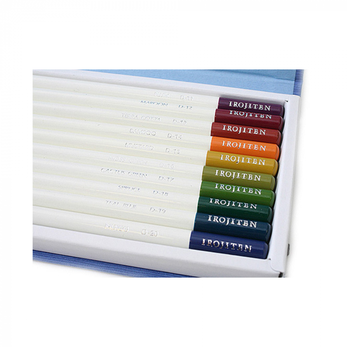 Creioane Colorate Irojiten Woodlands 30 Culori Volum 4, 5, 6, Tombow [10]