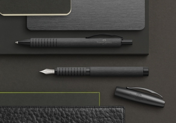 Stilou Essentio Aluminium Black Faber-Castell [4]
