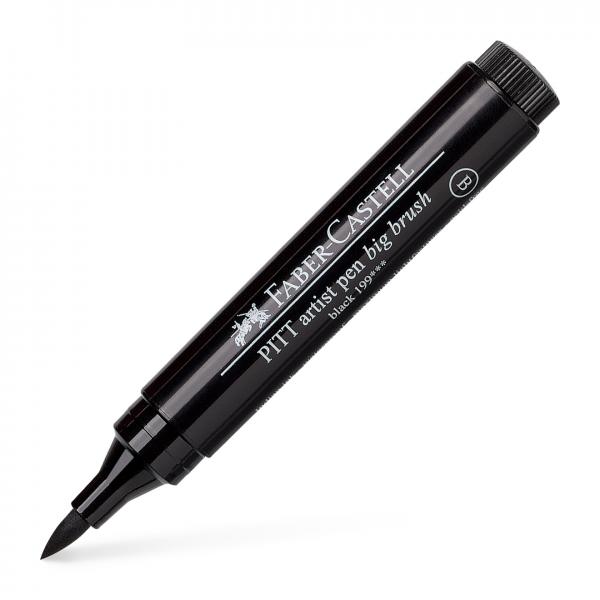 Pitt Artist Pen Brush 2.5 Negru Faber-Castell [2]
