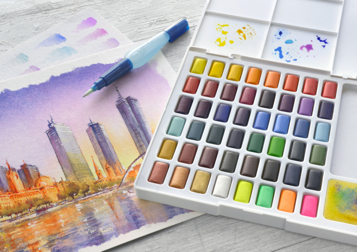 Acuarele 48 Culori Creative Studio Faber-Castell [3]