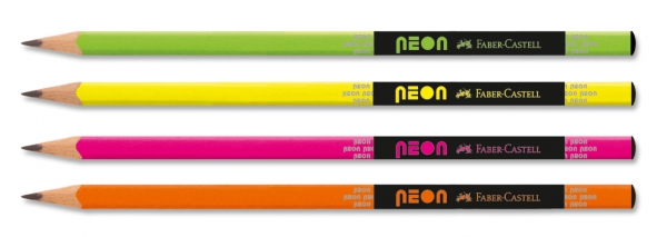 CREION GRAFIT HB FARA GUMA NEON FABER-CASTELL [3]