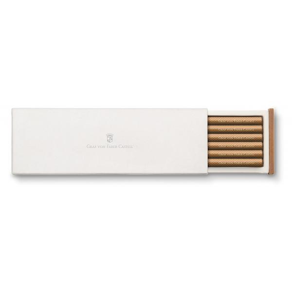 Creioane Guilloche Lungi Maro Set 6 Buc Graf Von Faber Castell [3]