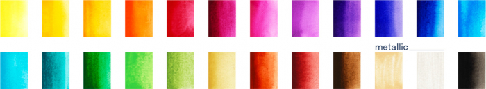 Acuarele 24 Culori Creative Studio Faber-Castell [3]