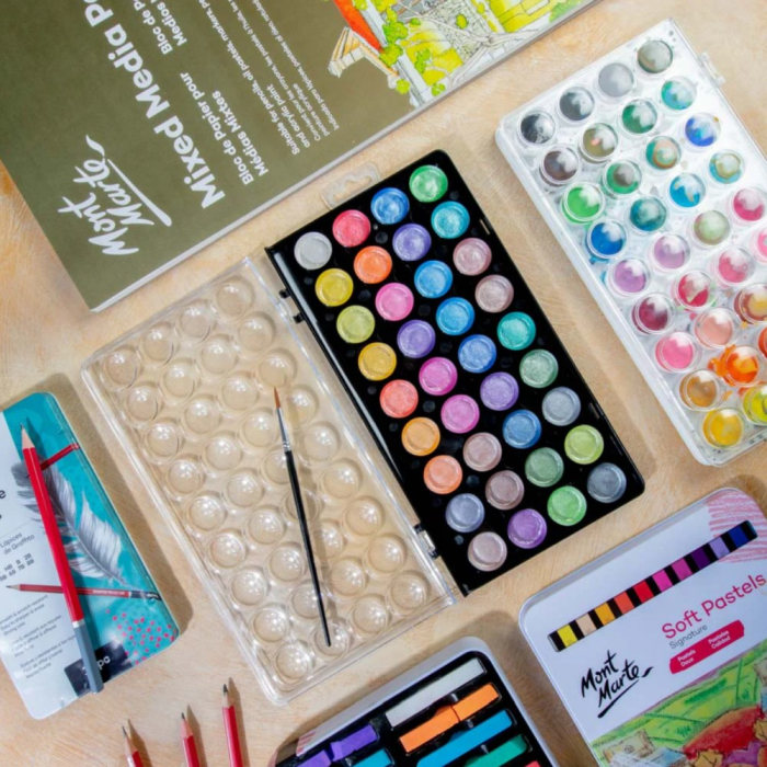 Acuarele metalizate37 buc, Mont Marte [3]