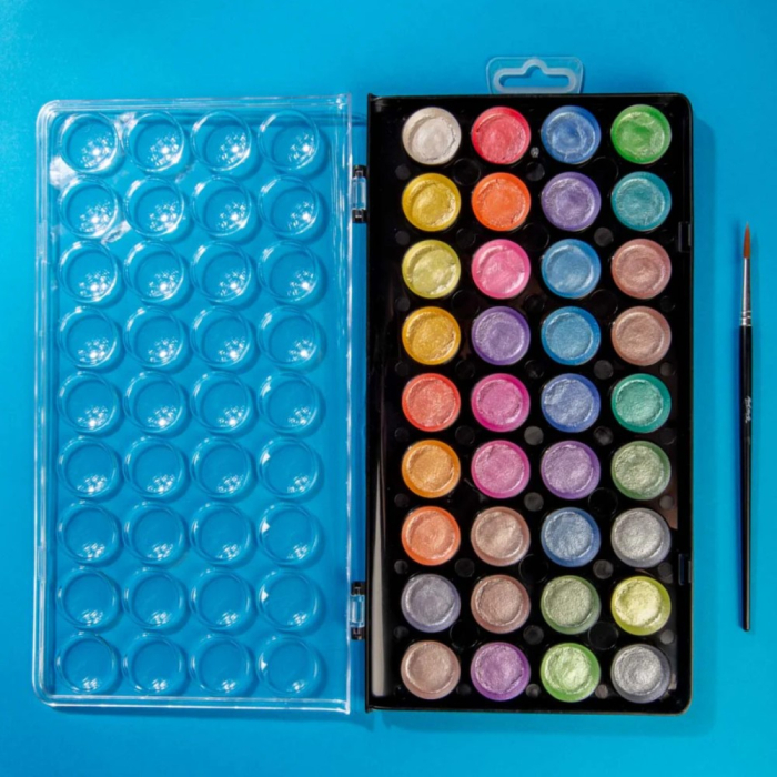 Acuarele metalizate37 buc, Mont Marte [4]