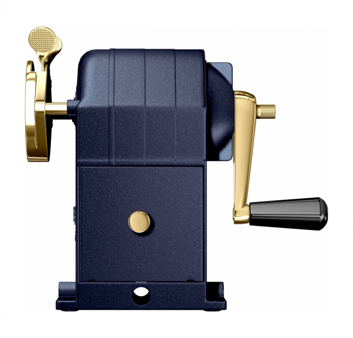 Ascutitoare cu Cilindru si Manivela Metal SE Cosmic Blue Navy, Caran d'Ache [4]