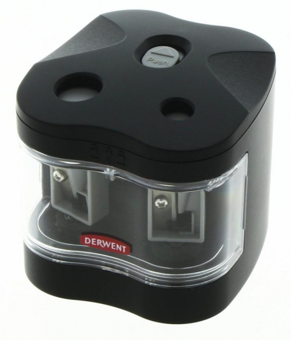 Ascutitoare Electrica Dubla Professional Neagra, Derwent [2]