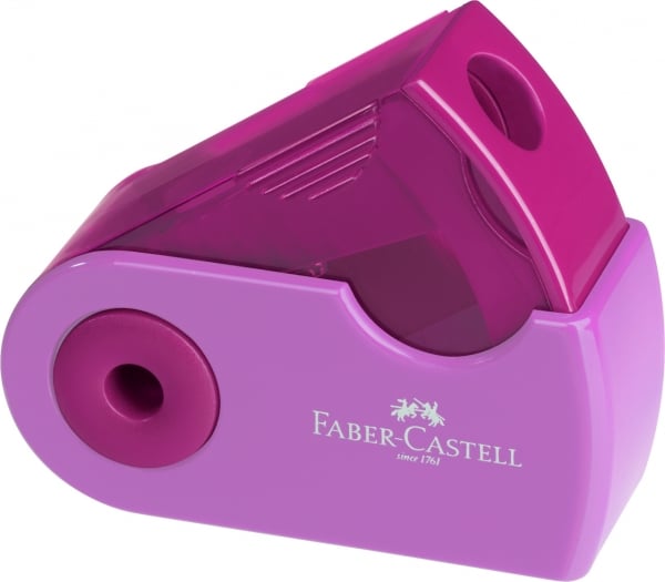 Ascutitoare Plastic Simpla Sleeve-Mini Pastel Faber-Castell [2]