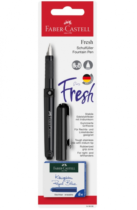 Blister Stilou Scolar Vario si 6 Cartuse, Faber-Castell [2]
