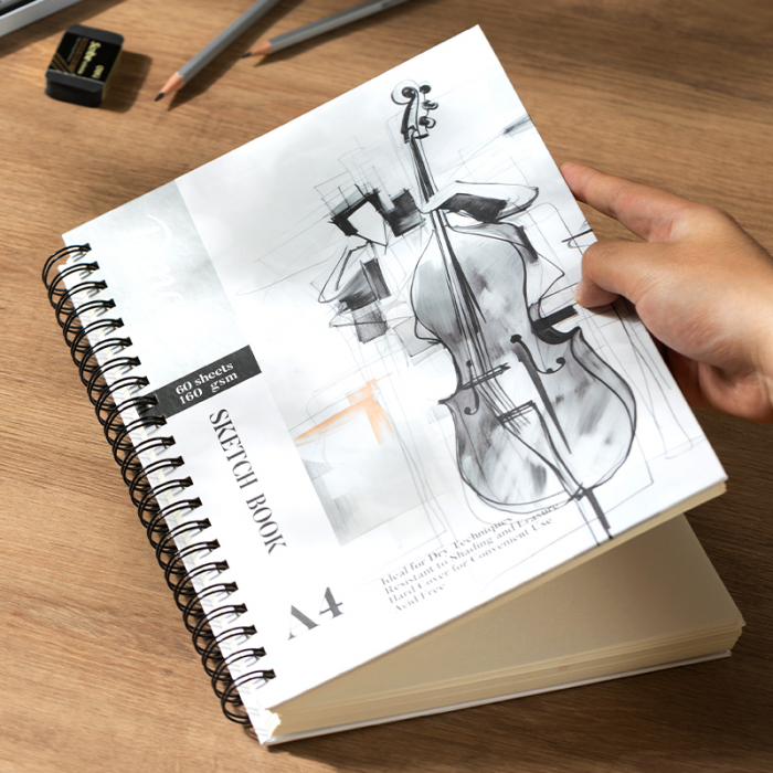 Sketch Book A4 60 File 160g, Landscape, Dmast by Pebeo  [6]