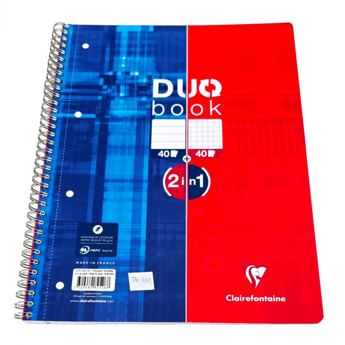Caiet A4 Duo Book, Clairefrontaine [4]