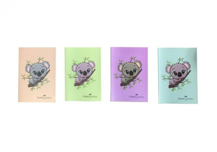 Caiet Capsat A5 80F Velin Coperta PP Koala Faber-Castell [3]