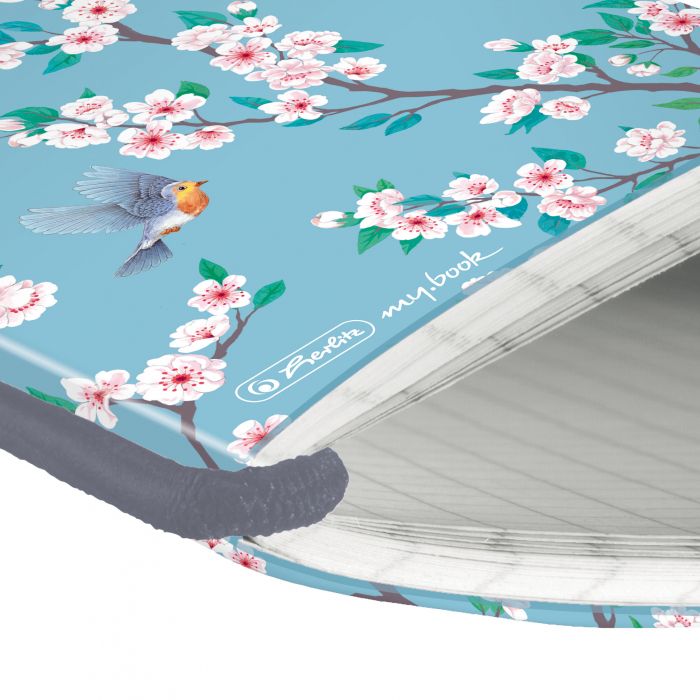 Caiet my.book flex A5, 40 file, dictando, Ladylike Birds, Herlitz [2]