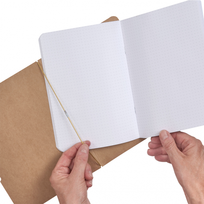 Caiet my.book flex, A5, 40 file, punctat, coperta carton, motiv Pure Glam, Herlitz [3]