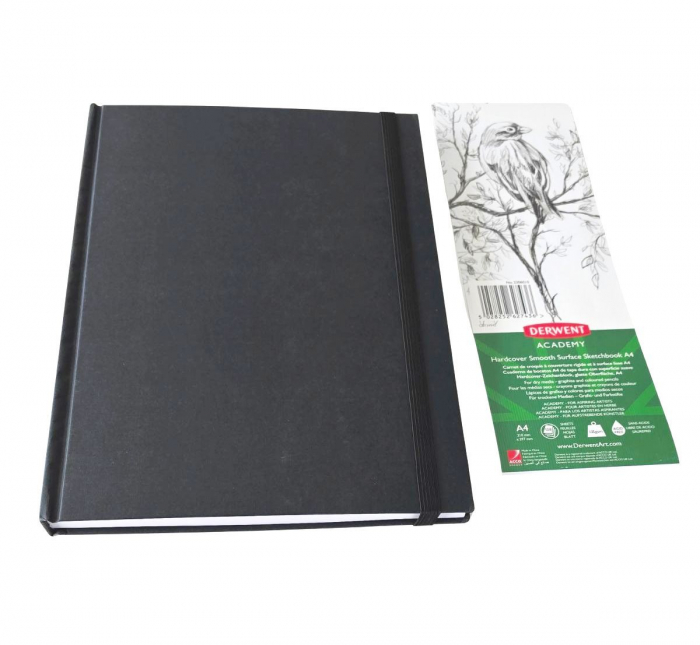 Caiet Spira pt Schite si Desen A4 128F 135gr Academy, Derwent [7]