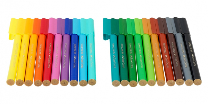 Carioca 20 culori Connector Dinozauri, Faber-Castell [3]