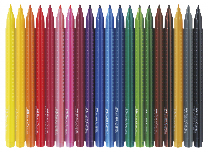 Carioci Grip 20 de culori Faber-Castell [2]