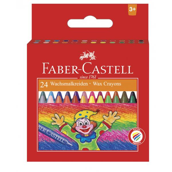 Creioane Cerate Clown 24 culori Faber-Castell [1]