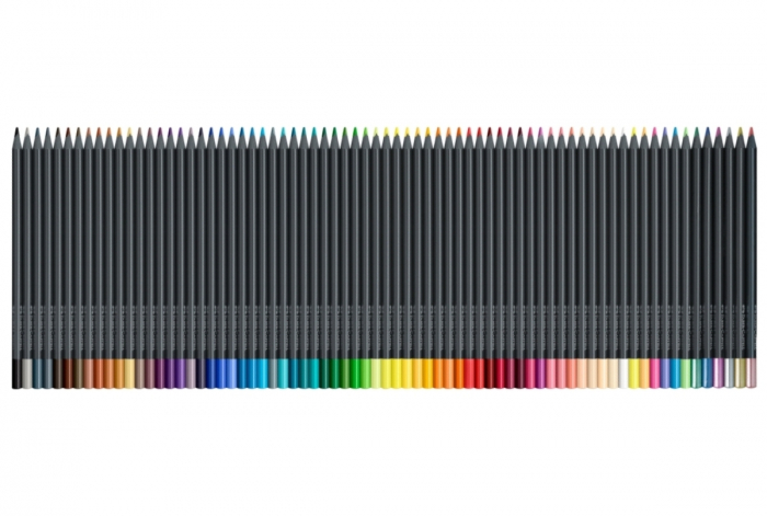 Rollup Creioane Colorate 72 Culori BLACK EDITION, Faber-Castell [5]