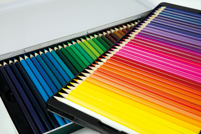 CREIOANE COLORATE 72 CULORI CUTIE METAL EBERHARD FABER [2]