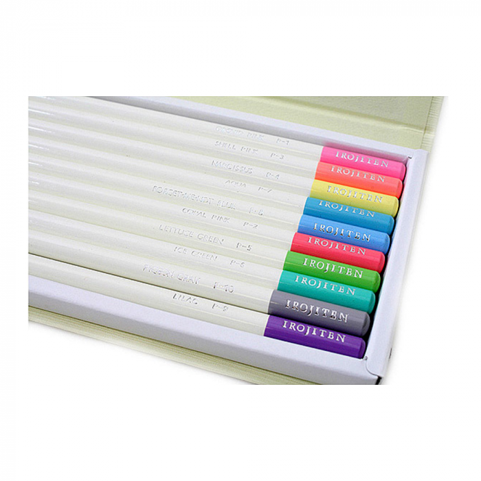 Creioane Colorate Irojiten Rainforest 30 culori Volum 1, 2, 3 Tombow [4]