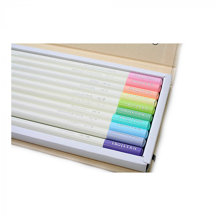 Creioane Colorate Irojiten Seascape 30 Culori Volum 7, 8, 9  Tombow [3]