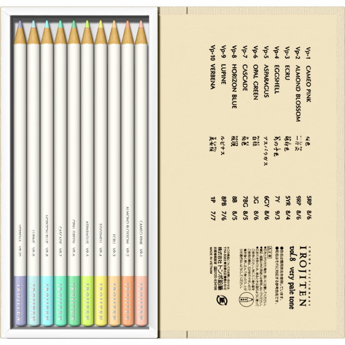 Creioane Colorate Volum 8 Seascape Very Pale Tone, Tombow [2]