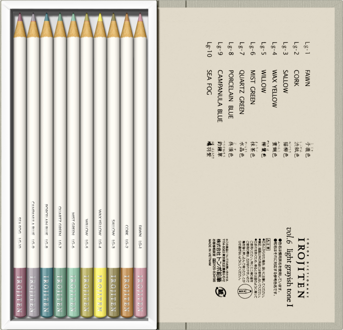 Creioane Colorate Irojiten Woodlands 30 Culori Volum 4, 5, 6, Tombow [4]