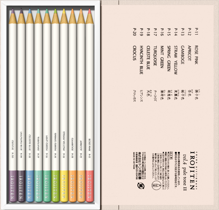 Creioane Colorate Irojiten Woodlands 30 Culori Volum 4, 5, 6, Tombow [5]
