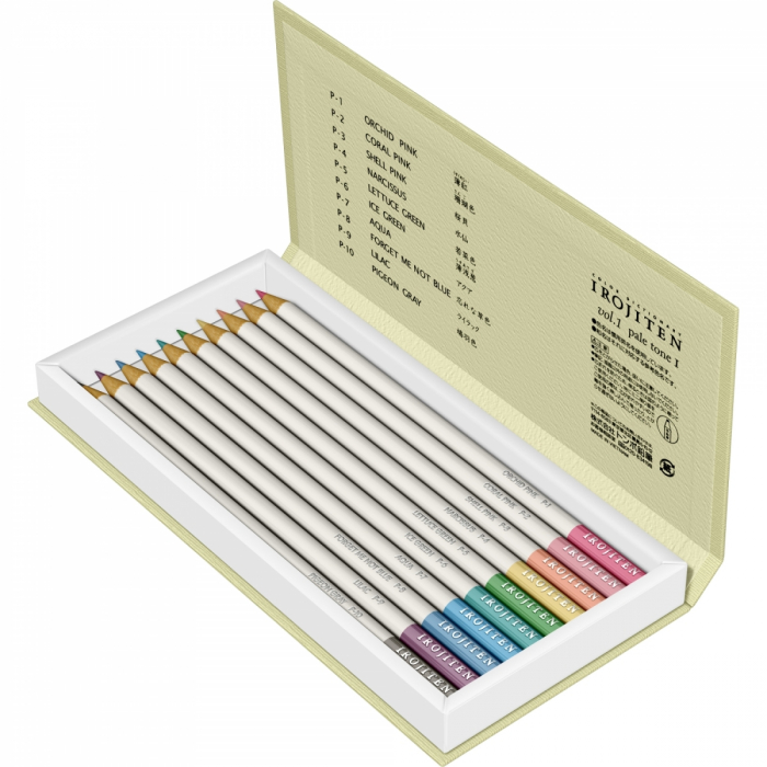 Creioane Colorate Volum 1 Rainforest Pale Tone, Tombow  [3]