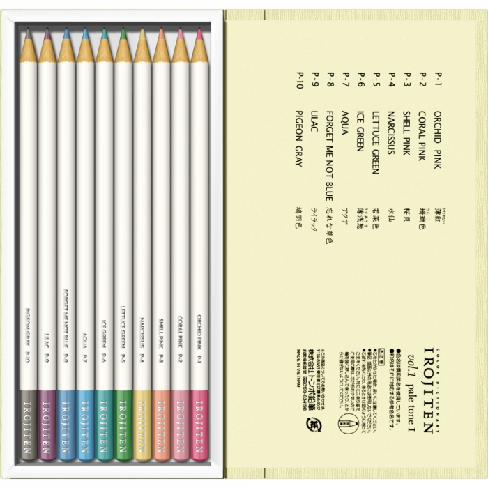 Creioane Colorate Volum 1 Rainforest Pale Tone, Tombow  [2]