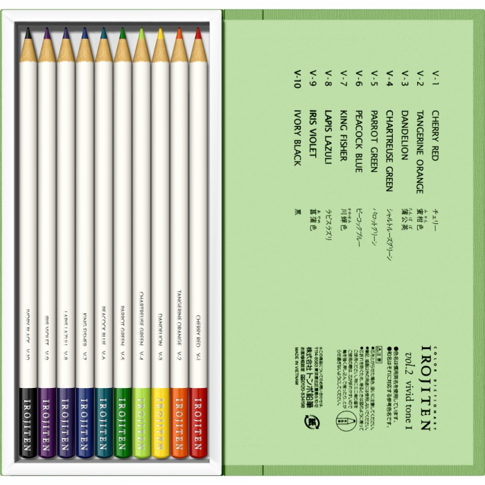 Creioane Colorate Volum 2 Rainforest Vivid Tone, Tombow [2]