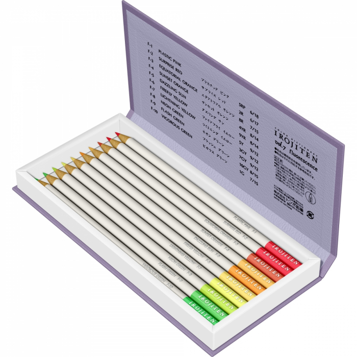 Creioane Colorate Volum 7 Seascape Fluorescence, Tombow [3]