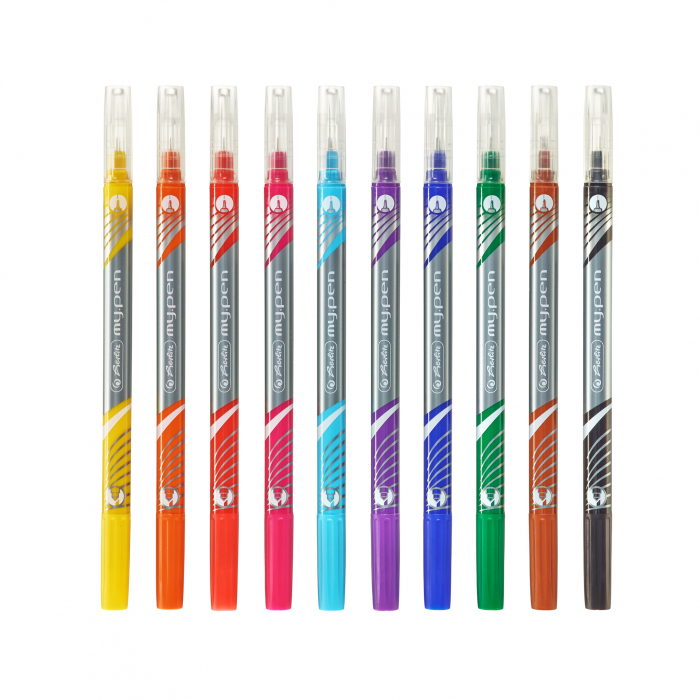 Carioca + Fineliner my.pen, set 10, Herlitz [2]