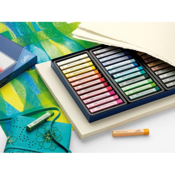 Creioane Pastel Soft 36 Culori Faber-Castell [3]