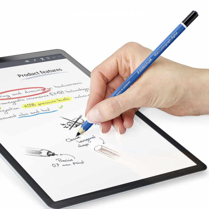 Creion Digital Mars Lumograph Blue, Staedtler [5]