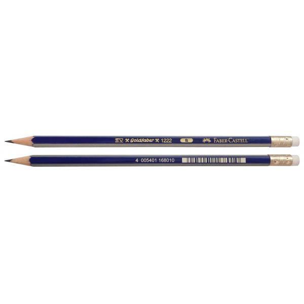 Creion Grafit Cu Guma Goldfaber 1221 Faber-Castell