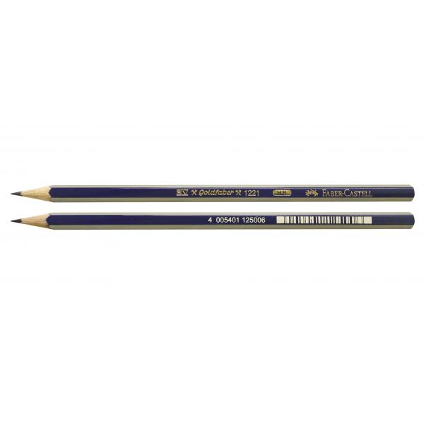 Creion Grafit Goldfaber 1221 HB Faber-Castell [2]
