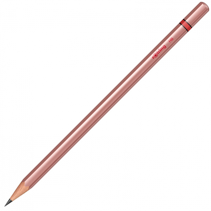 Creion Grafit Metallic Pink HB Rotring [2]